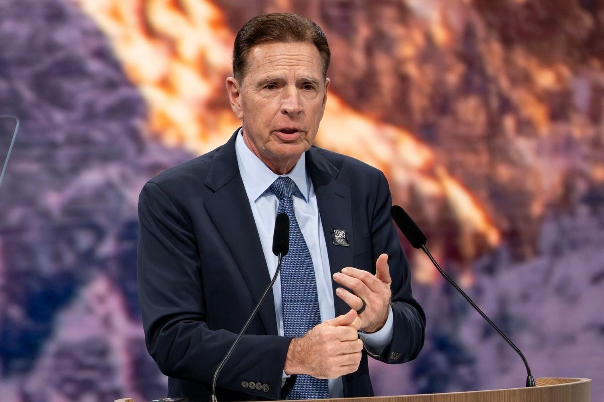 Fraser Bullock talks about Utah's next  Olympics with IOC President Kirsty Coventry 