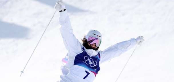 Former Utah skier Jaelin Kauf earns silver in women's moguls