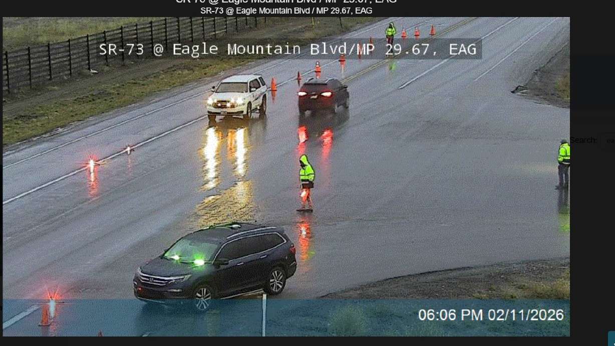 The Utah County Sheriff's Office responded to a crash Wednesday in Eagle Mountain that resulted in the death of the driver, whose car started on fire after the collision.