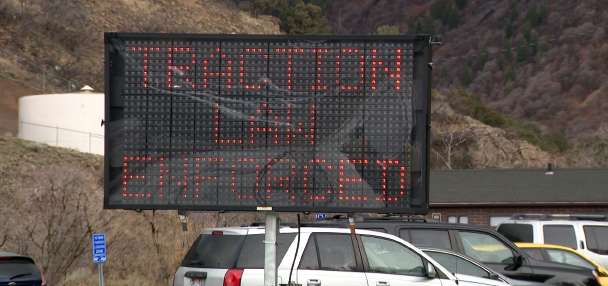 Snowstorm gives rusty drivers refresher course for Cottonwood Canyons' traction law