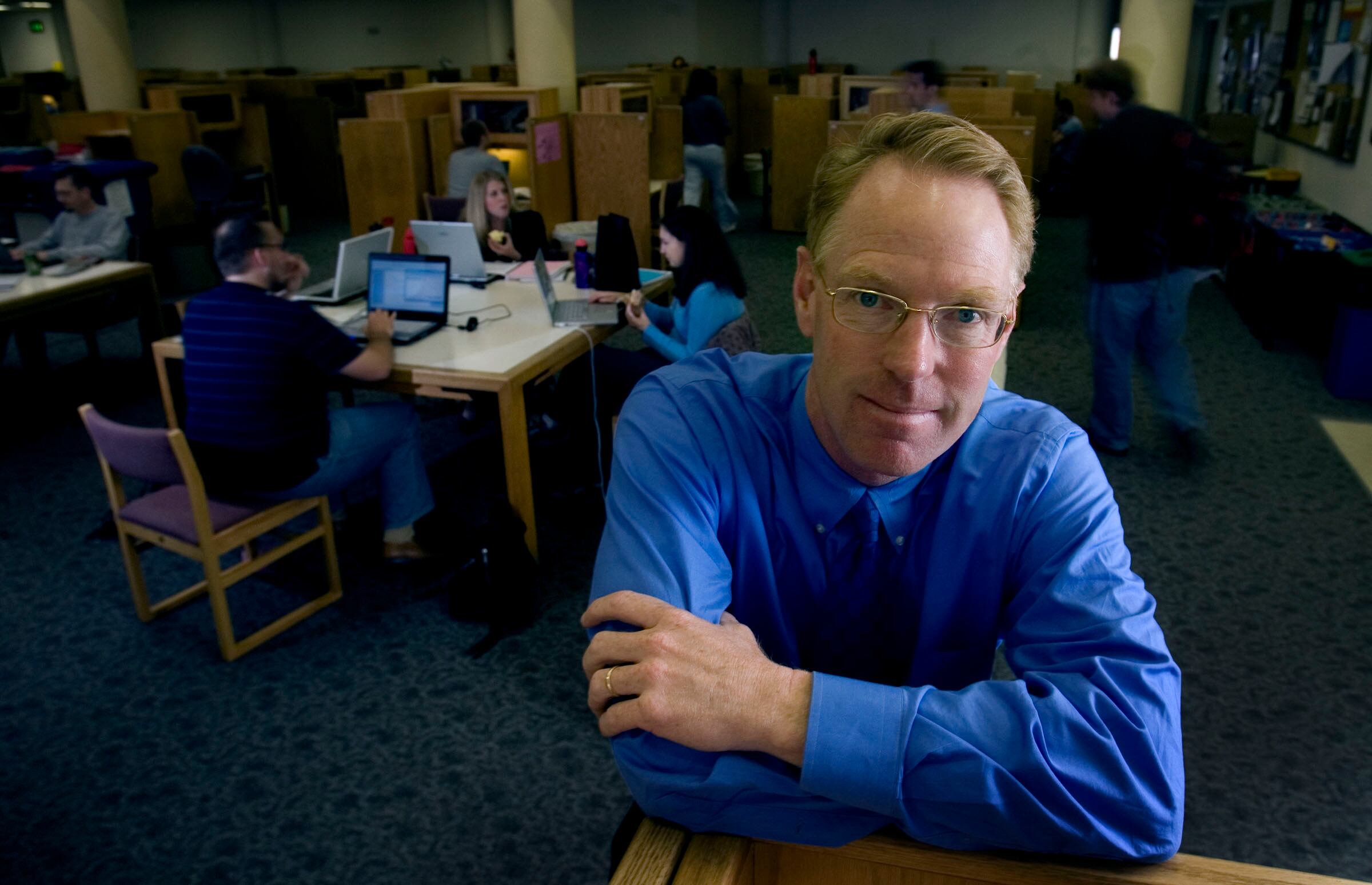 Former U.S. District Judge Paul Cassell is pictured at the University of Utah in the Quinney Law School on Nov. 16, 2007. Cassell is the largest Utah tie in the recently released Epstein files.
