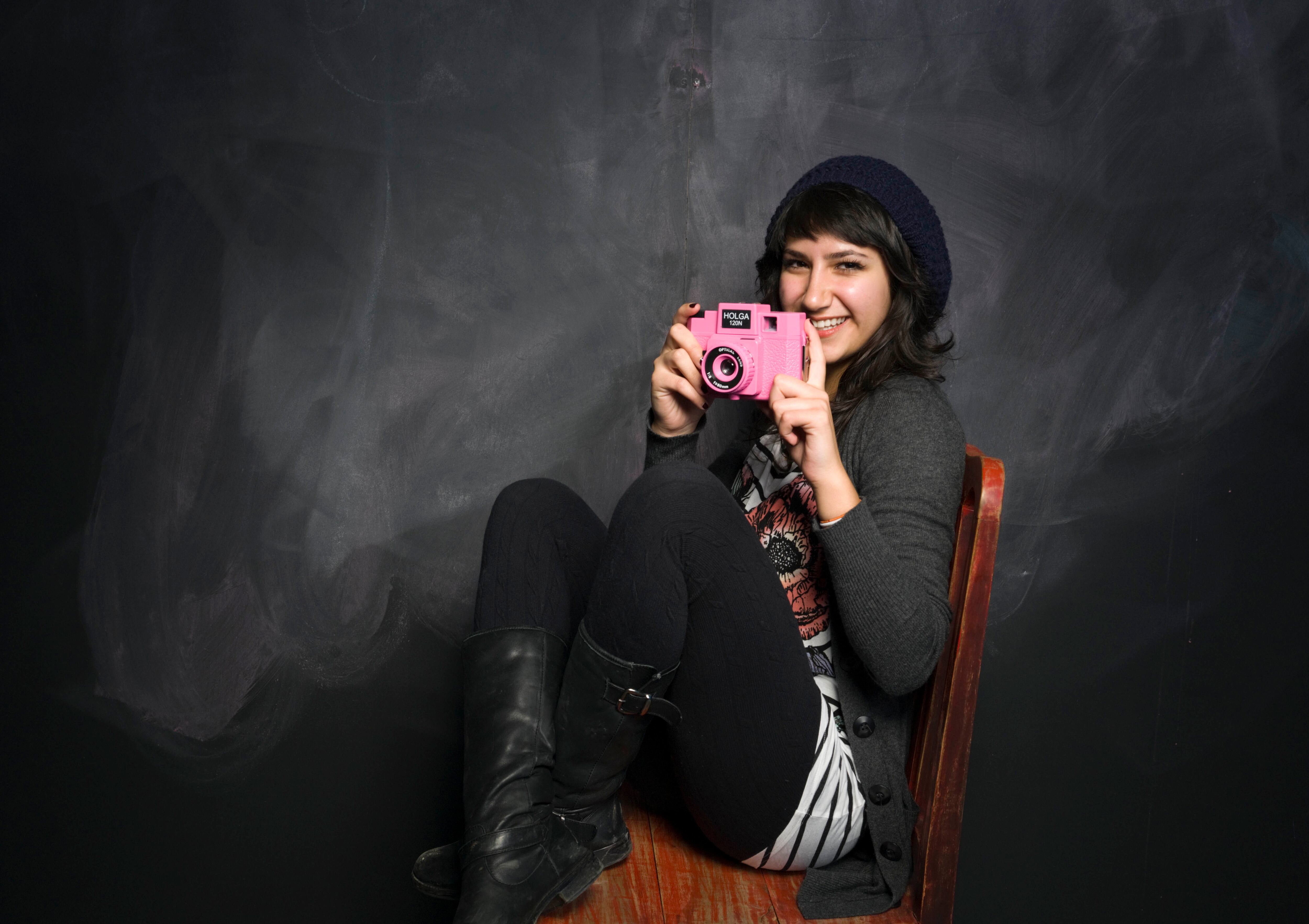 Sarah Kazemyi from the film "Circumstance" poses for a portrait in the Fender Music Lodge during the 2011 Sundance Film Festival on Jan. 21, 2011 in Park City. The French actress was emailed by Jeffrey Epstein about the film's premiere.