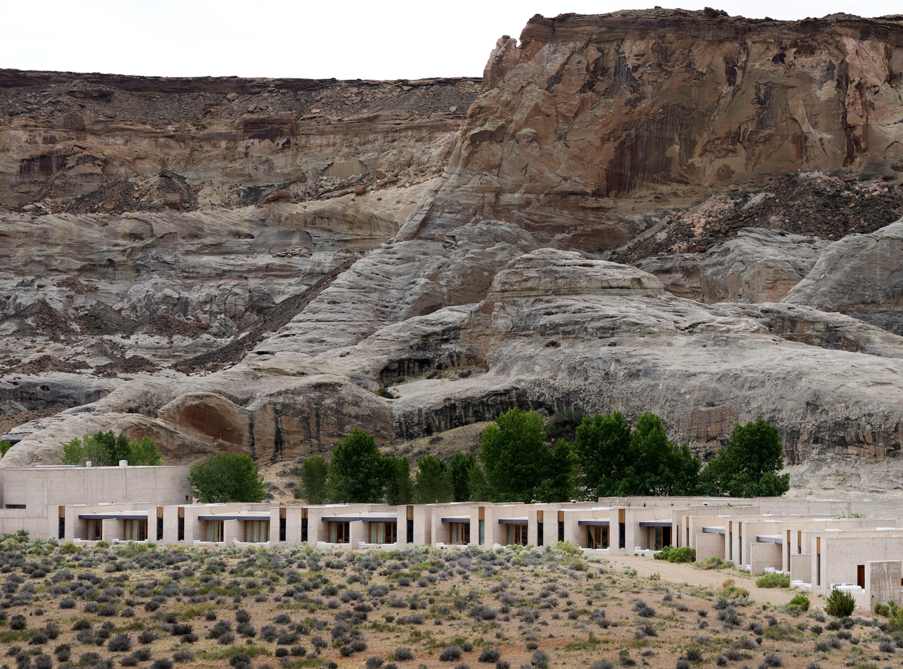 Amangiri located in Canyon Point, Kane County, is pictured on May 17, 2023. The resort is mentioned in the Epstein files, where Jeffrey Epstein appears to be open to paying for a stay at the resort for an unidentified person.