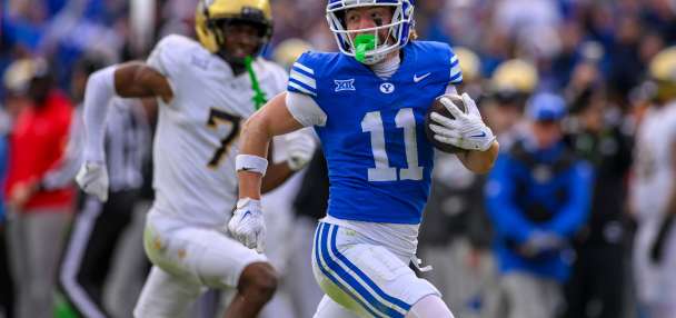 BYU standout receiver Parker Kingston charged with first-degree rape in Utah