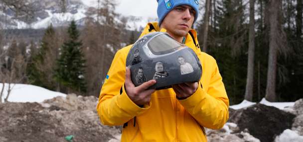 Ukraine's Vladyslav Heraskevych out of Winter Olympics because of banned helmet honoring war dead