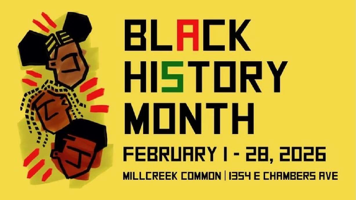 The University of Utah, Weber State University, the city of Millcreek and other organizations are hosting Black History Month activities through February.