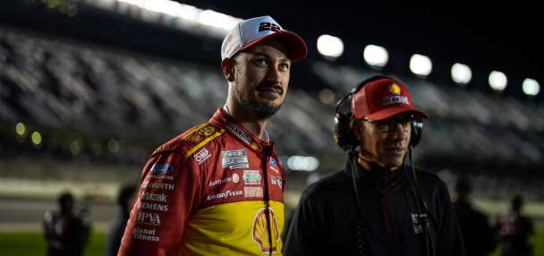 Joey Logano wins the first Daytona 500 qualifying race; Casey Mears grabs a transfer spot