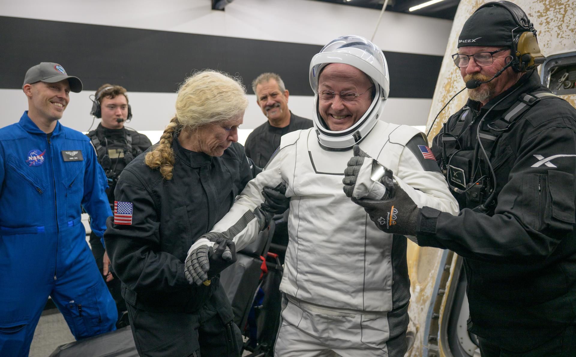 SpaceX and NASA launch astronauts to relieve bare-bones crew at ISS