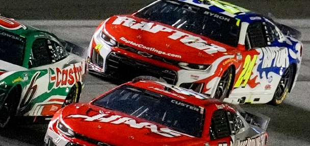 A battered car forces William Byron into a backup for his Daytona 500 three-peat bid