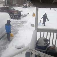 Have You Seen This? Kids get a big assist with shoveling their driveway