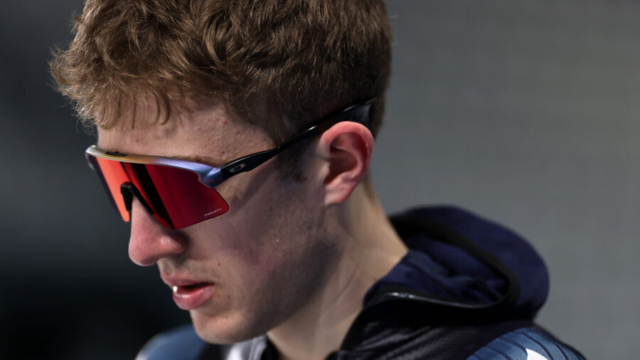 Utah native Casey Dawson drops out of men's 10,000-meter speed skating race