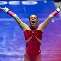 Avery Neff scores 10.0 as Red Rocks return to form with 198 in rivalry win over BYU