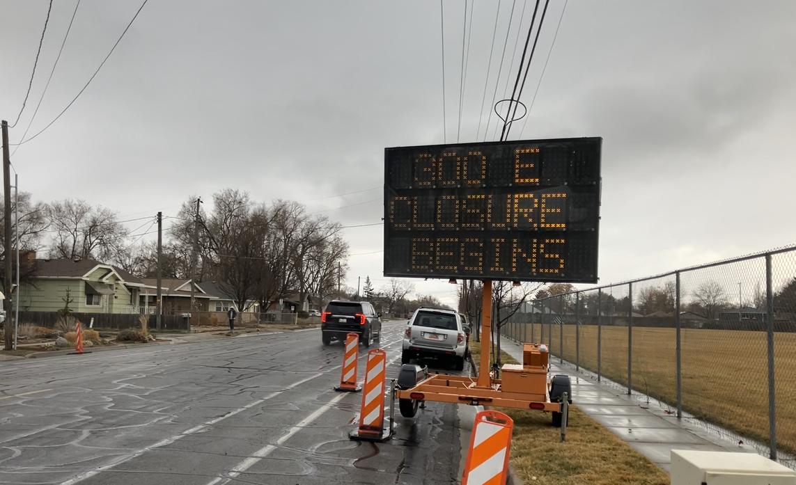 300 East in South Salt Lake is expected to close starting Tuesday, Feb. 17, for bridge work. The construction is the second phase of an overall project to replace two bridges over Mill Creek.