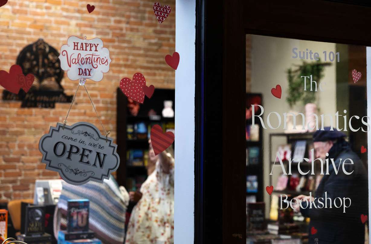 The Romantics Archive in Ogden on Wednesday.