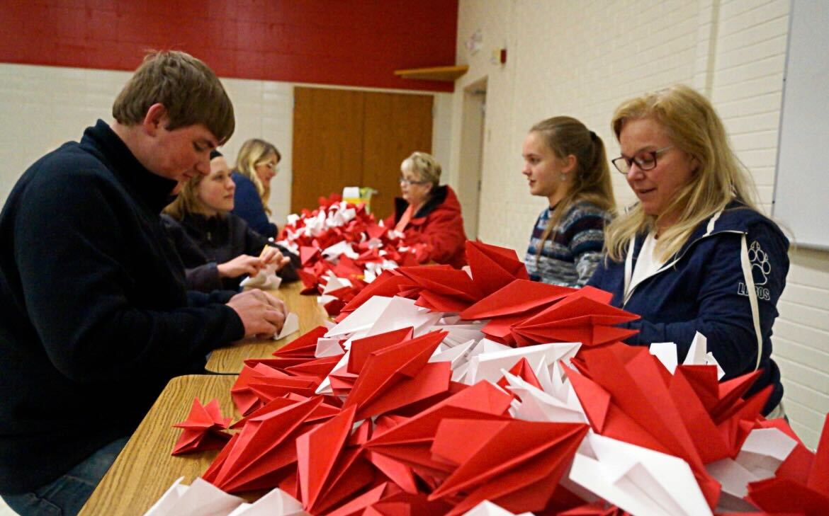 Sterling Brinkerhoff wanted to make valentines for the female students at Spanish Fork High School in 2018 to make them feel loved following the death of a fellow student. That first initiative sparked a city-sponsored project that has now spanned to all four high schools in Spanish Fork, totaling 4,000 valentines delivered each Valentine's Day.