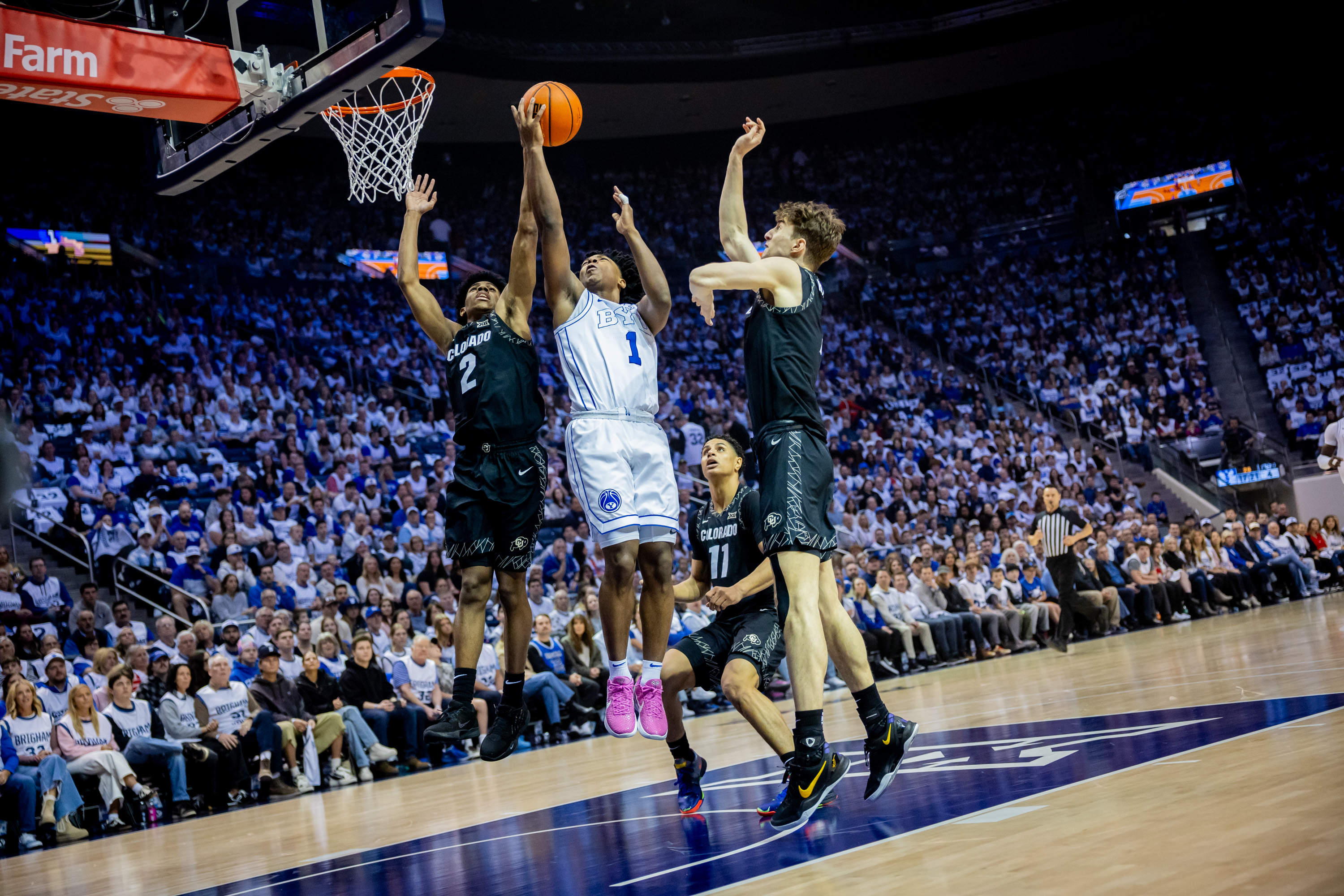 Wright's career-high 39, Kostic's late 3 helps No. 22 BYU survive Colorado in OT
