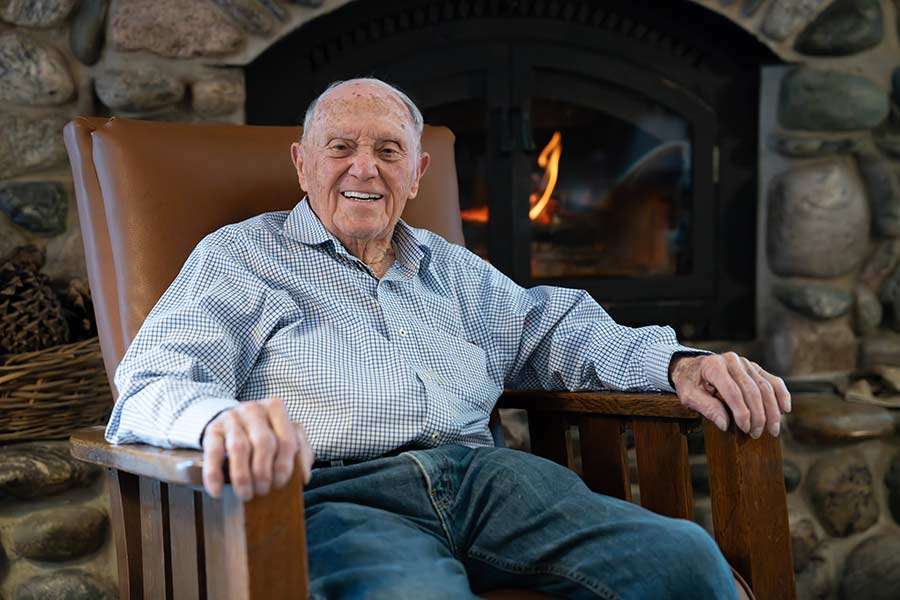 William Albert "Bill" Hulet. The World War II veteran from Idaho Falls passed away on Feb. 7 at the age of 104.