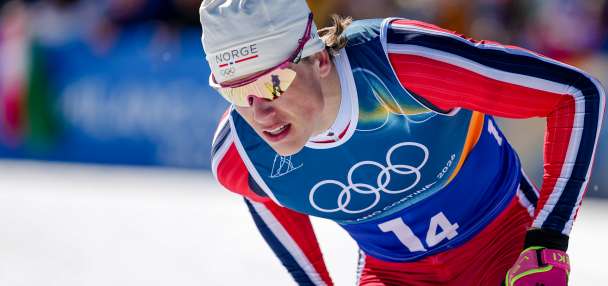 Norway's Klaebo wins 9th gold medal in cross-country skiing, setting a Winter Olympics record