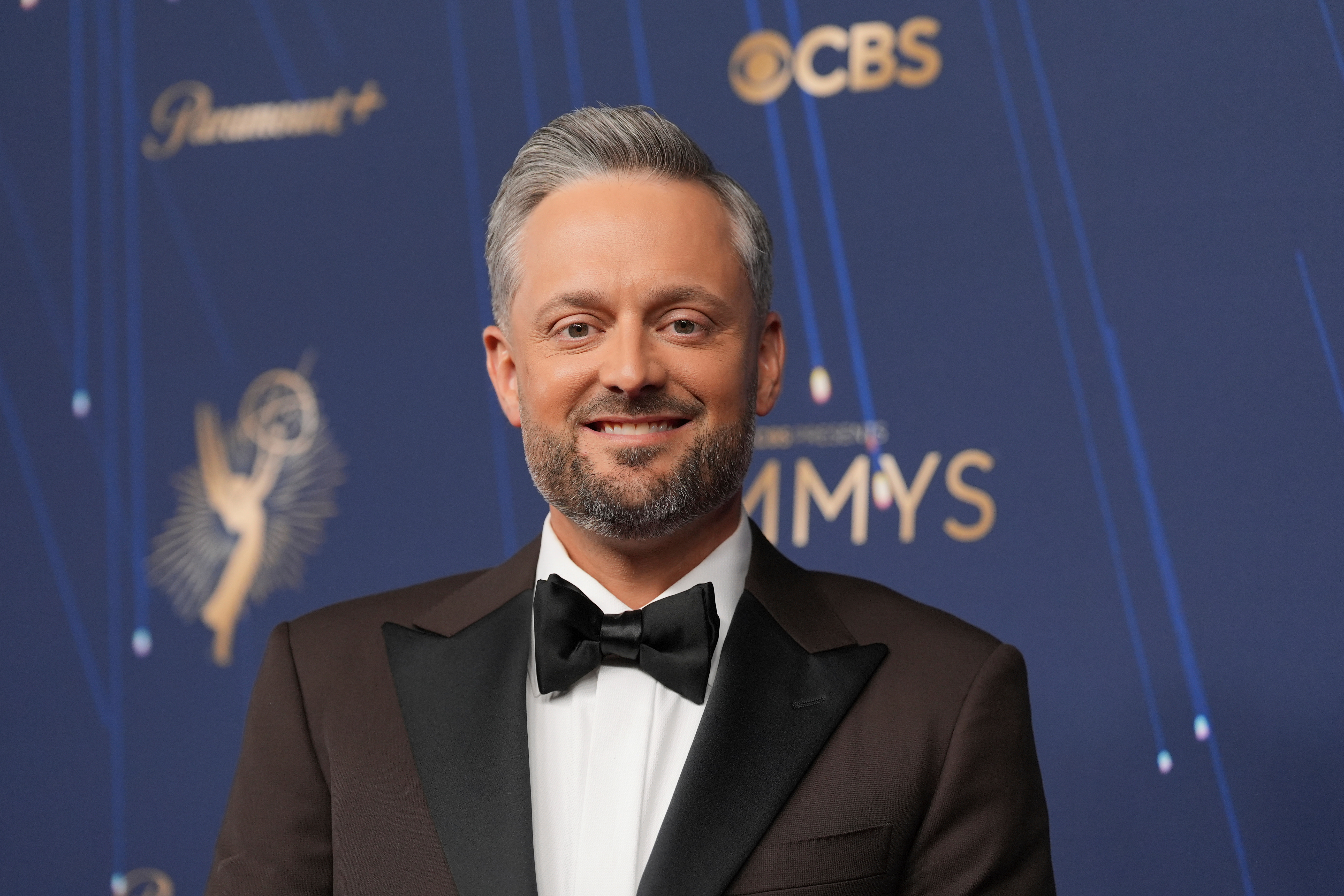 FILE - Nate Bargatze arrives at the 77th Primetime Emmy Awards on Sept. 14, 2025, at the Peacock Theater in Los Angeles. 