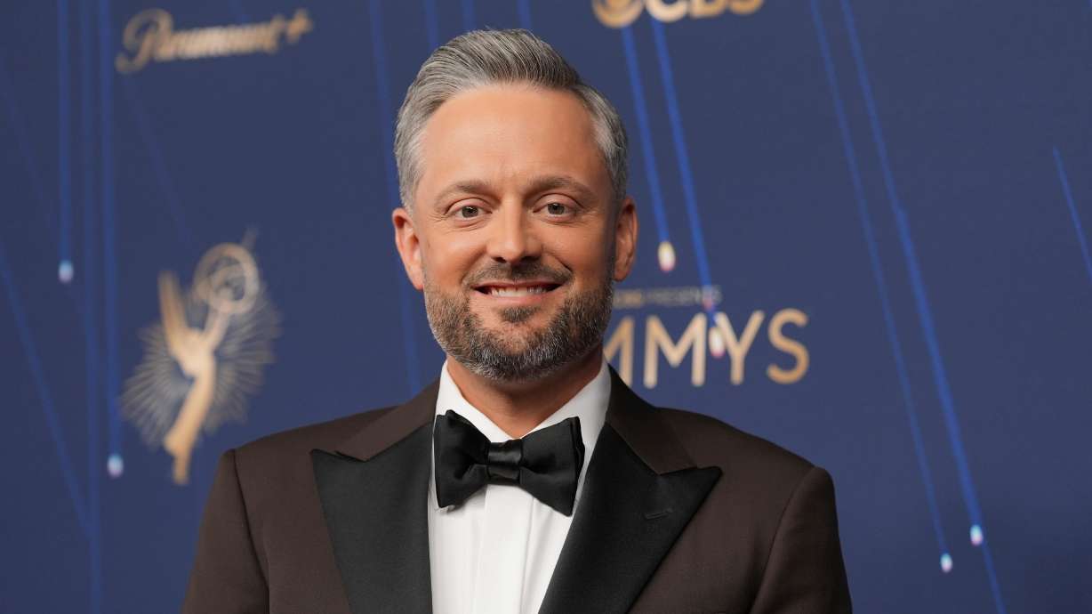FILE - Nate Bargatze arrives at the 77th Primetime Emmy Awards on Sept. 14, 2025, at the Peacock Theater in Los Angeles.