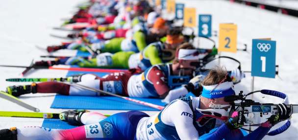A look at the Olympic sport of biathlon by the numbers