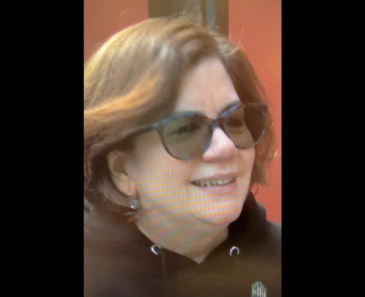 Jean Latai, mother of speedskater Julie Latai, speaks with KSL, Monday. The Latais went skating on a lake when Julie Latai was young, embedding in her the love of the sport.