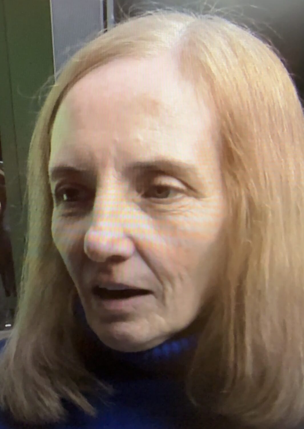 Donna Soukup, mother of speedskater Kristin Santos-Griswold, speaks with KSL, Monday. Soukup said her goal was to help Santos-Griswold achieve her dream of being a speedskater.