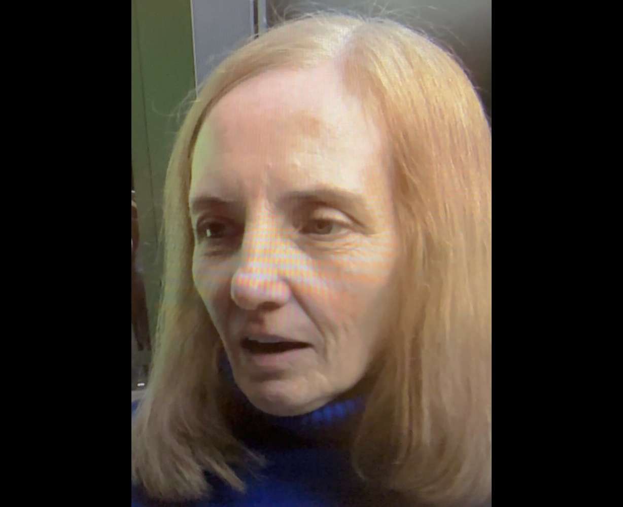 Donna Soukup, mother of speedskater Kristin Santos-Griswold, speaks with KSL, Monday. Soukup said her goal was to help Santos-Griswold achieve her dream of being a speedskater.