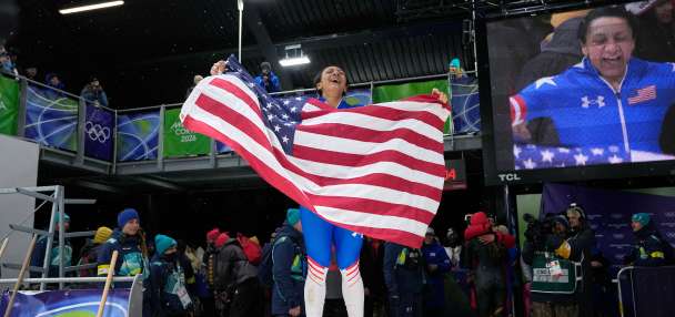 Elana Meyers Taylor nearly lost hope. Her team, her husband and the Spurs helped her to Olympic gold