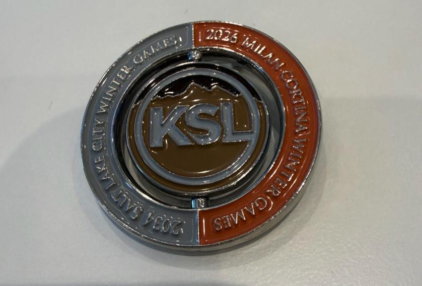 Traveling to Milan only to end up trading pins with fellow Utahns