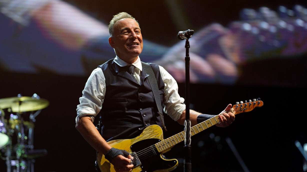 Bruce Springsteen performs in Asbury Park, N.J., Sept. 15, 2024. Springsteen on Tuesday announced he and the E Street Band would launch the "Land of Hope and Dreams" tour, starting next month.