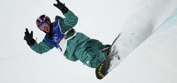 Brazilian snowboarder Pat Burgener's Olympic journey spans the mountains to music