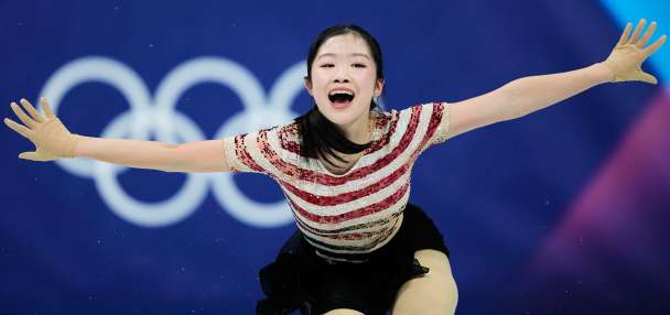 Japan's Ami Nakai surges into Olympic lead after short program as US struggles at the Winter Games