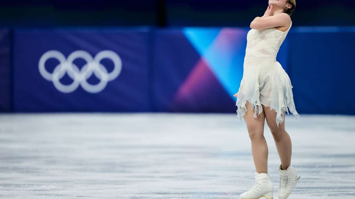 Alysa Liu of the United States competes during the women's short program figure skating at the 2026 Winter Olympics, in Milan, Italy, Tuesday, Feb. 17, 2026.