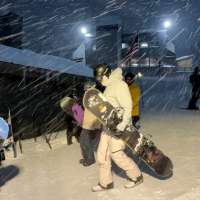 More snow falls in Utah mountains after dry winter start