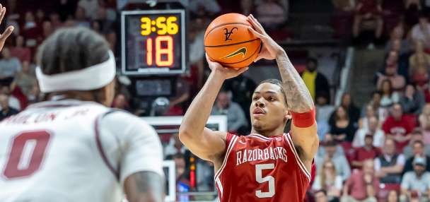 Darius Acuff Jr. scores 49 points against Alabama and nearly delivers in OT for Arkansas