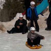 Experts urge families to wear helmets while sledding