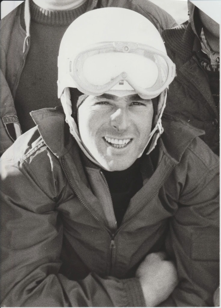 Bruno Alberti. The former Italian Olympic Alpine skier is witnessing the 2026 Winter Games, 70 years after they were first held in his hometown of Cortina in 1956.