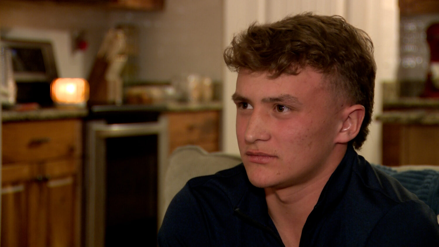 Darius Christensen speaks with KSL, Thursday.