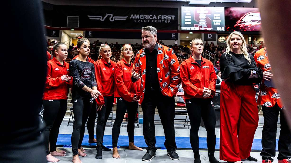 Southern Utah University head gymnastics coach Scotty Bauman's contract was extended to 2031. Bauman is the longest tenured coach in SUU history.