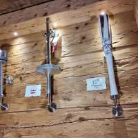 Cortina collector lines his restaurant with Olympic torches