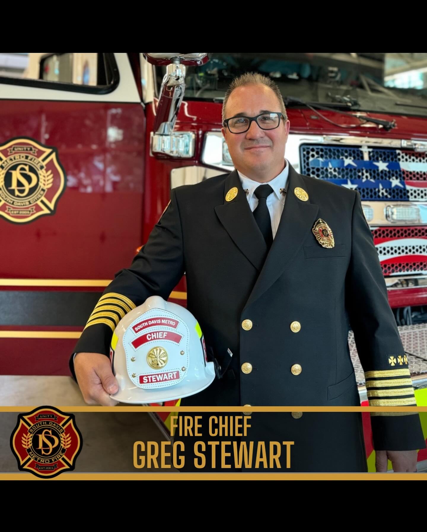 South Davis Metro Fire announces death of fire chief who was a 'visionary leader'