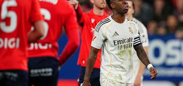 Vinicius Junior scores again but cannot prevent Real Madrid falling to 2-1 loss at Osasuna