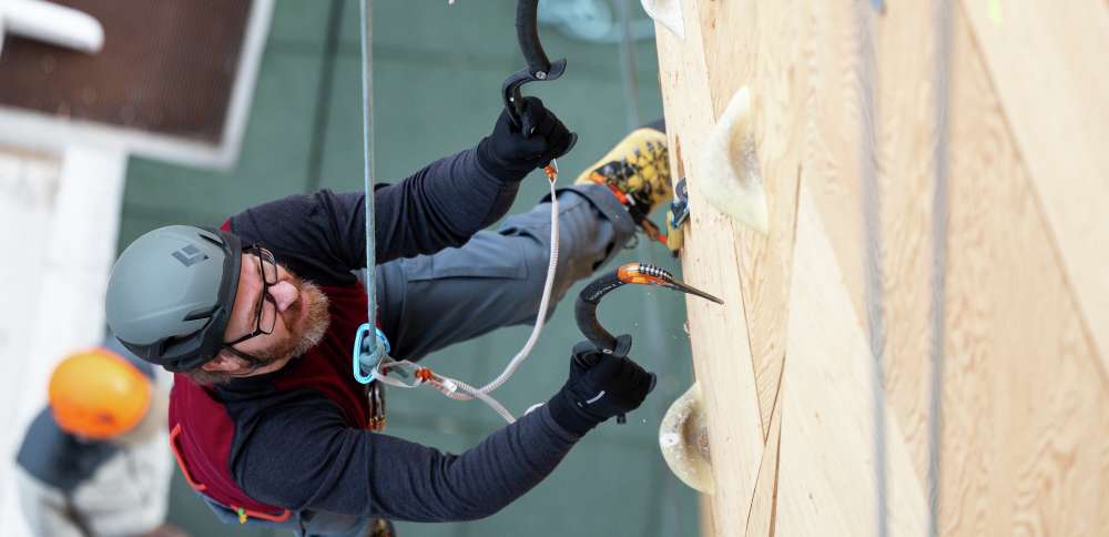 The ice-climbing factory in the desert