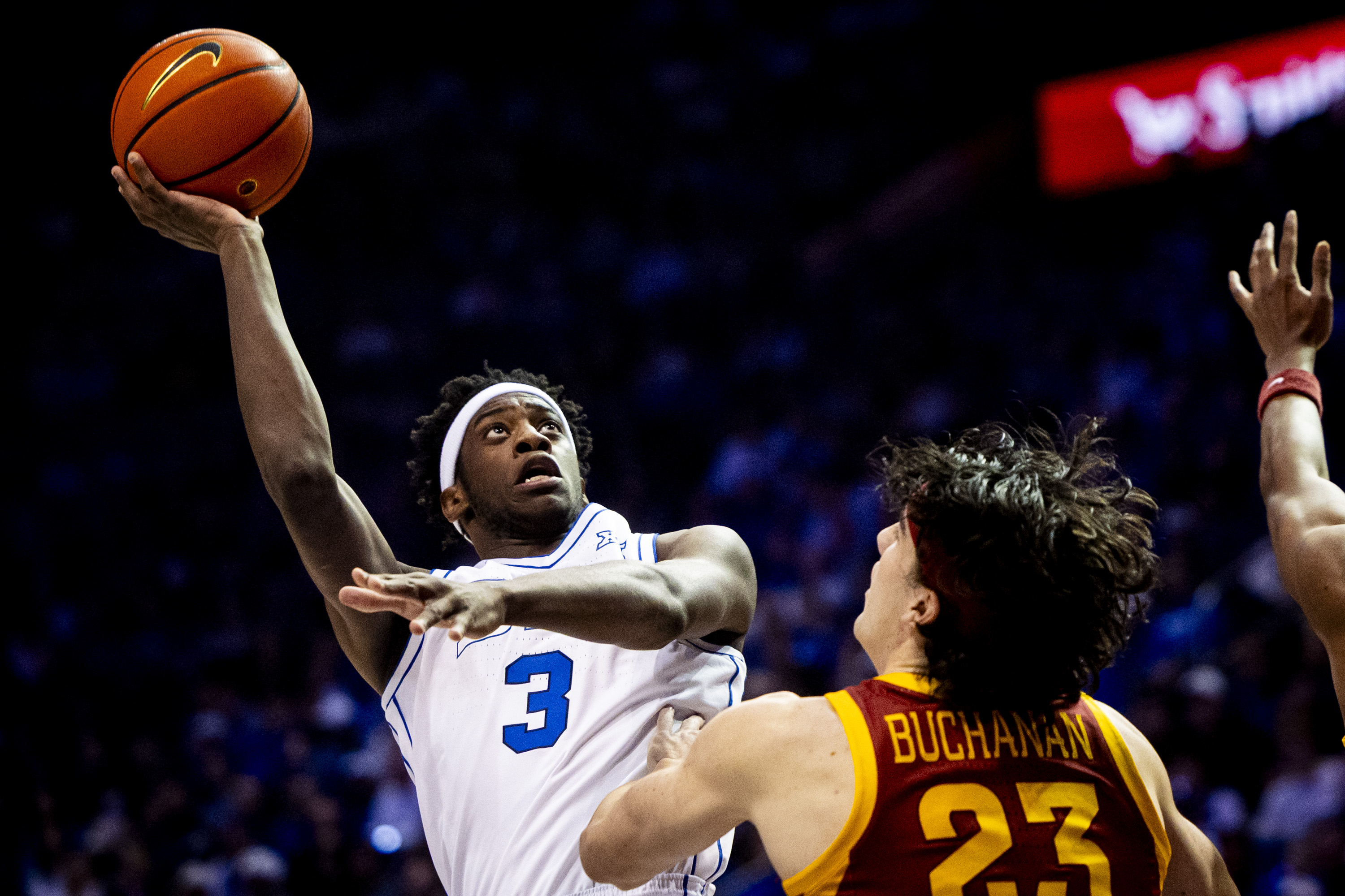 Dybantsa's near-triple double helps No. 23 BYU stun No. 6 Iowa State