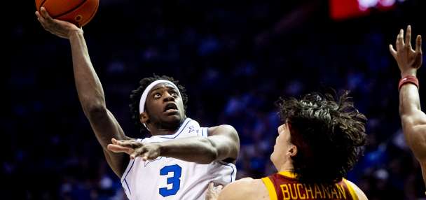 Dybantsa's near-triple double helps No. 23 BYU stun No. 6 Iowa State