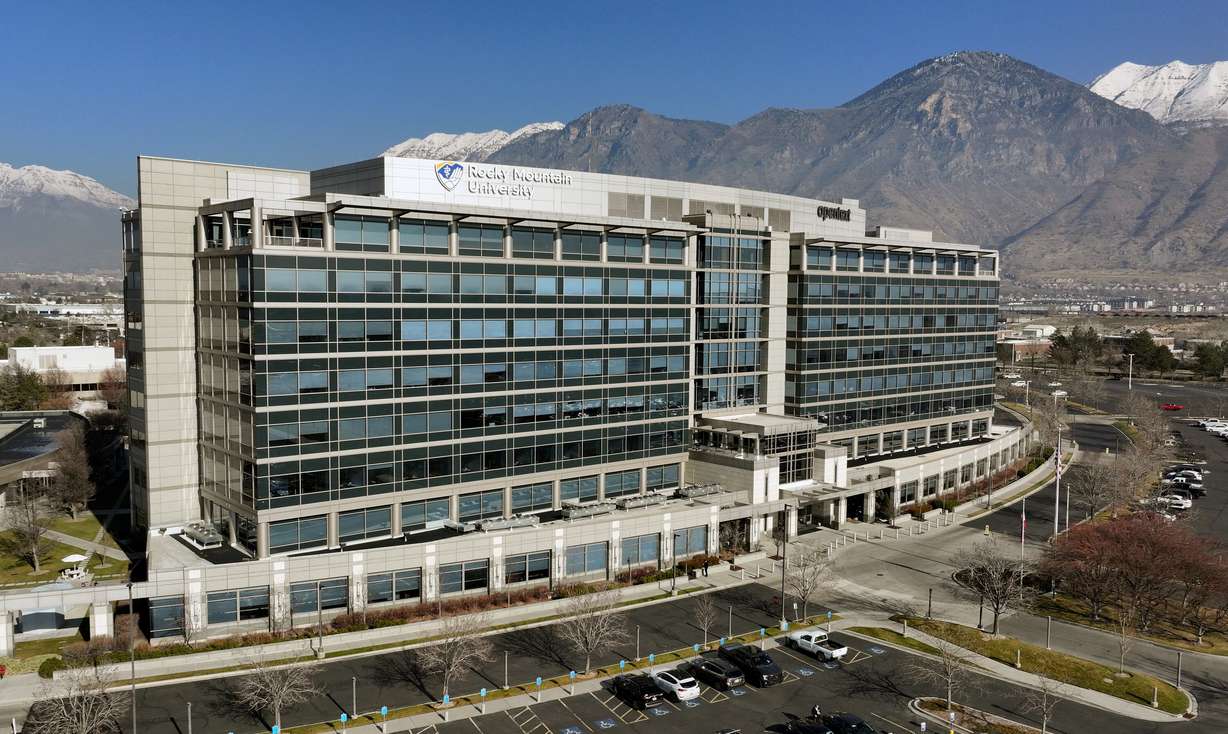 Rocky Mountain University is pictured in Provo on Jan. 14.