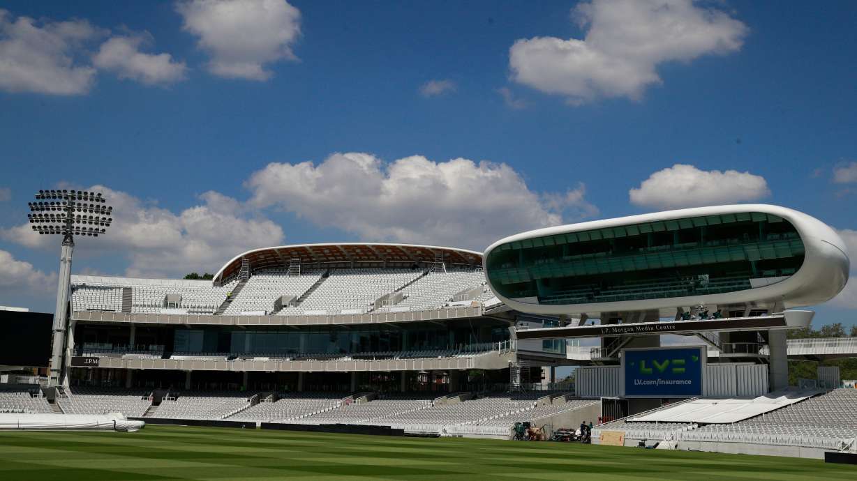 FILE - General view of Lord's Cricket Ground in London, Monday, May 31, 2021.