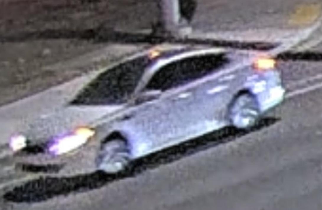 An image of a car, police suspect may have been involved in the shooting apparently targeted at the imam of the Utah Islamic Center in West Jordan on Monday.