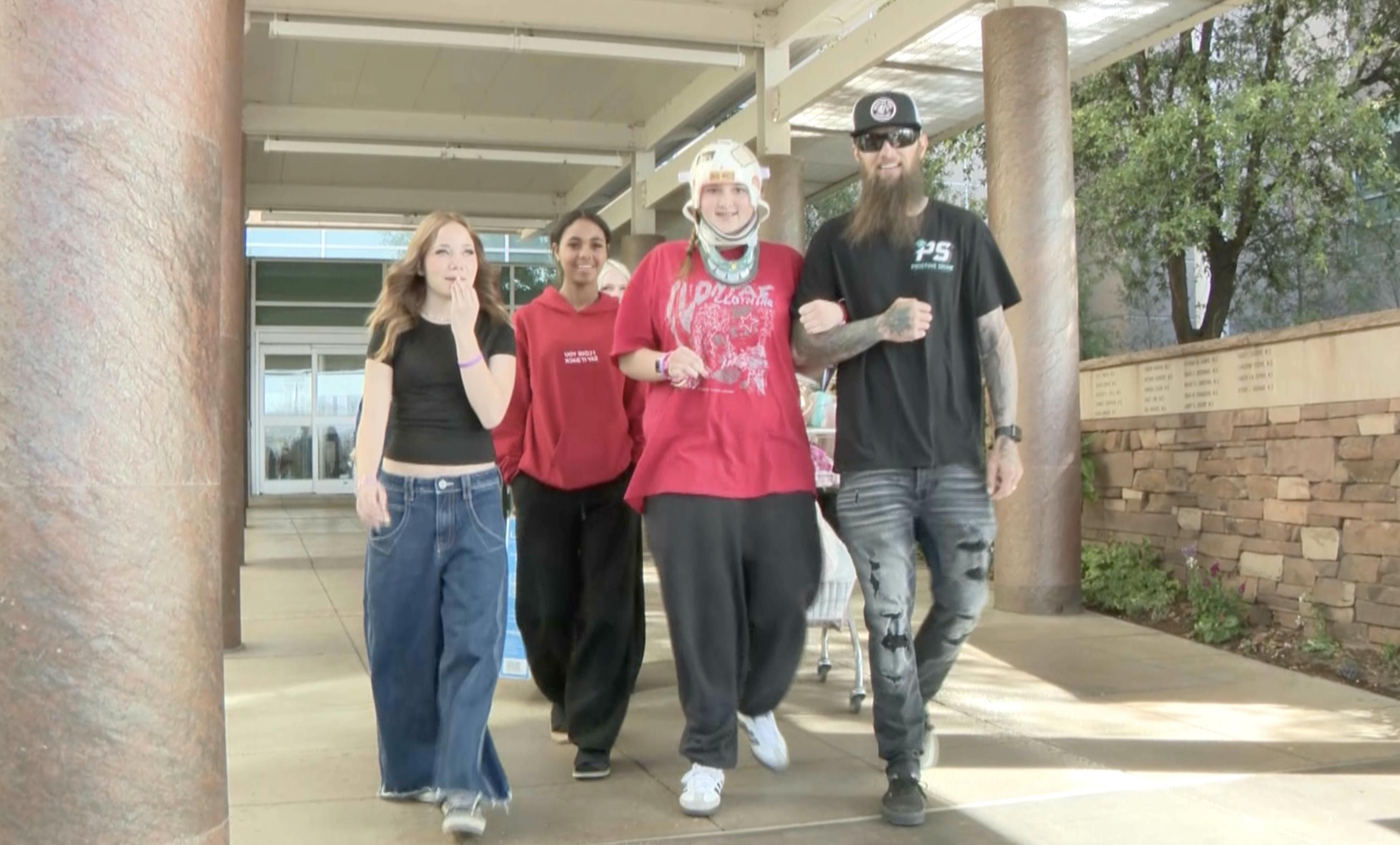 Southern Utah girl injured in December e-bike collision returns home